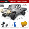 ZWN 1:12 RC Car MN82 PRO with Headlights and 4WD Off-Road Pickup Truck