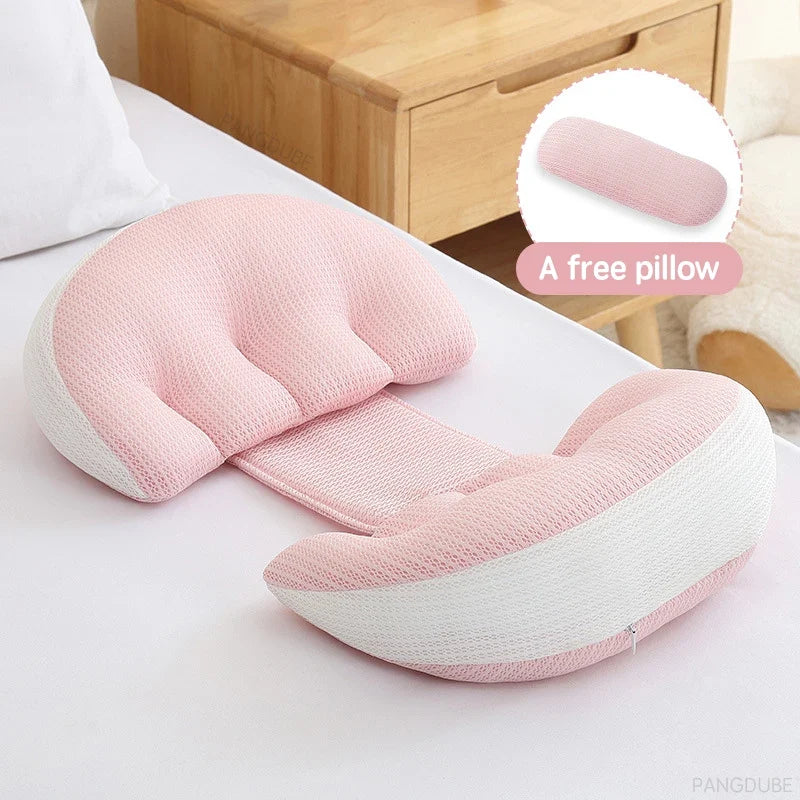 PANGDUBE Pregnancy Waist Support Pillow - Adjustable Body Pillow for Pregnant Women, Pregnancy Care Cushion