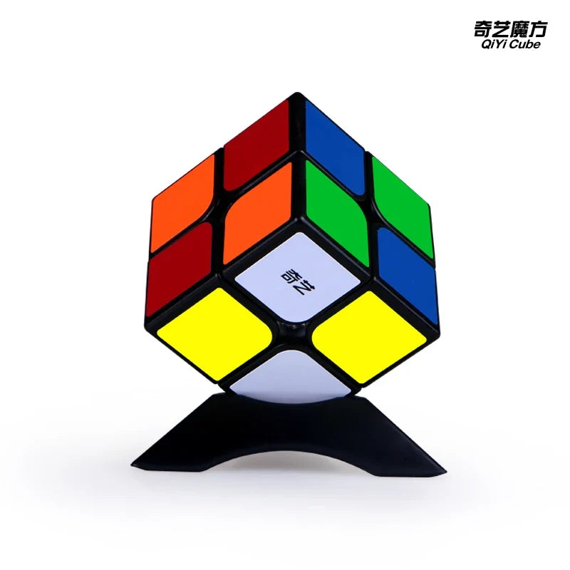 [ECube] QiYi QiDi 2x2 Professional Speed Cube, Beginner Educational Puzzle Toy, Magic Cube Stickers, Baby & Kids Toy