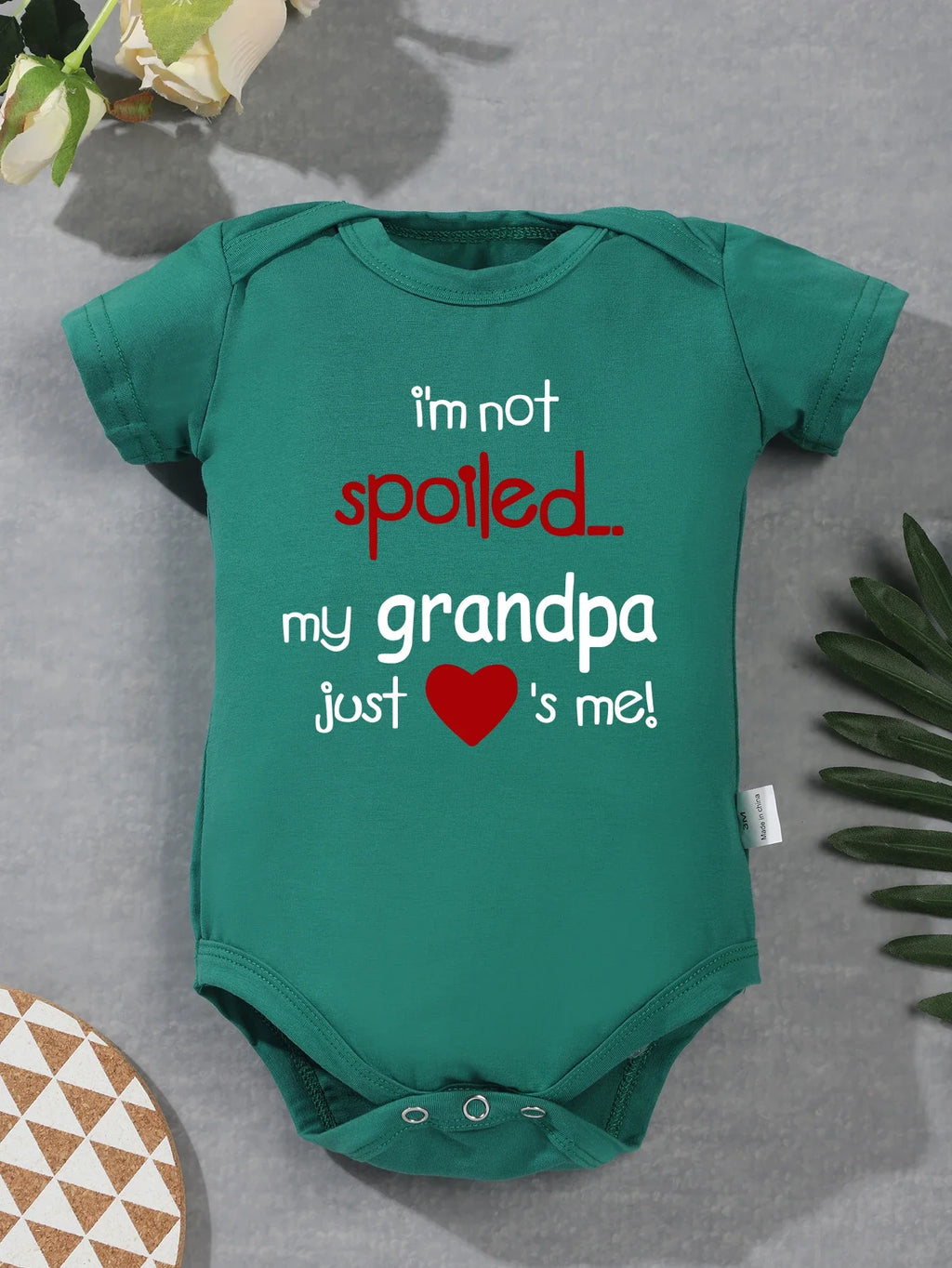“Nana Never Says No” Rompers Onesie – Baby Boy & Girl Jumpsuit – 0-24M Toddler One-Piece Cute Bodysuit – Trendy Infant Clothes