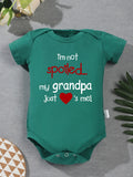 “Nana Never Says No” Rompers Onesie – Baby Boy & Girl Jumpsuit – 0-24M Toddler One-Piece Cute Bodysuit – Trendy Infant Clothes