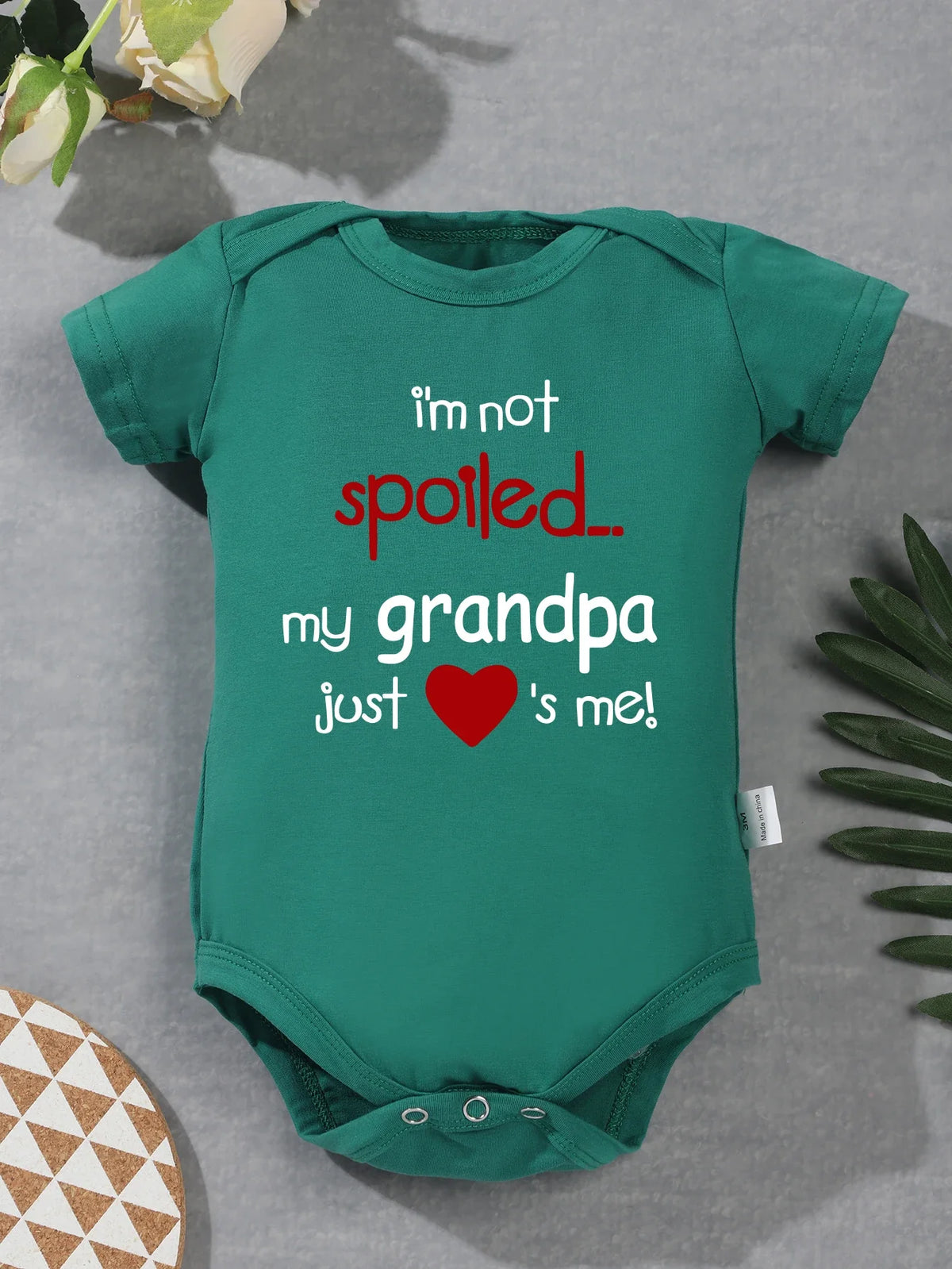 “Nana Never Says No” Rompers Onesie – Baby Boy & Girl Jumpsuit – 0-24M Toddler One-Piece Cute Bodysuit – Trendy Infant Clothes