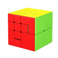 [ECube] MoYu MeiLong Magic Cubes 3x3x3, Puppet Stickerless, Cubing Classroom Puzzle, 3x3 Puppet 1-2, Professional Educational Toy