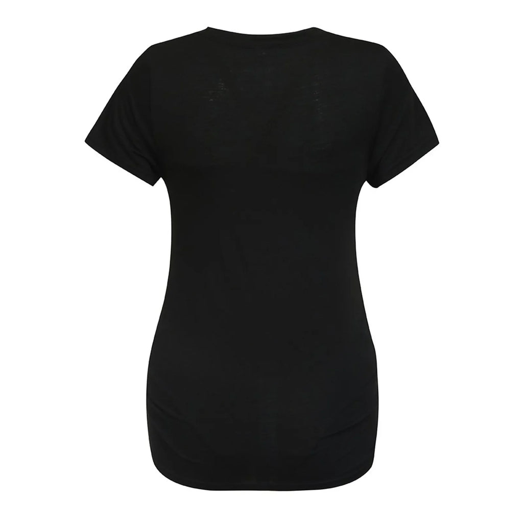 Maternity Top Women's Summer Pregnant Short Sleeve Fun Printed Casual Pregnancy Clothes, Daily Wear Elastic Cotton Tops for Women