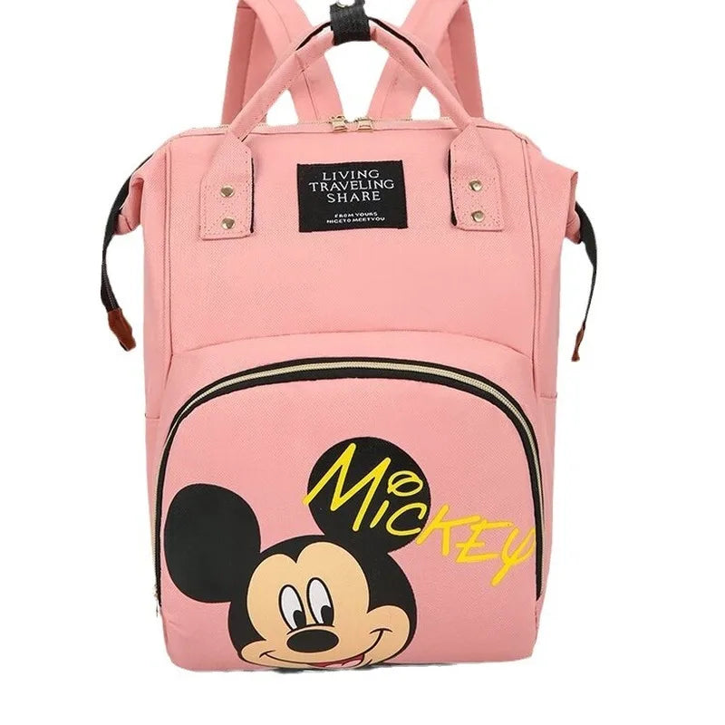 Cartoon Diaper Mummy Baby Bag Backpack – Multi-function Large Capacity Maternal and Child Bag for Pregnant Women, 2024 New Year Gift
