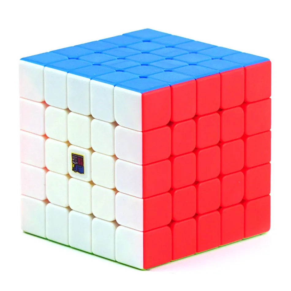 [ECube] Moyu Meilong 5x5 Stickerless Speed Cube, Moyu Cubing Classroom 5x5x5 Magic Cube, Professional Puzzle Toy for Children