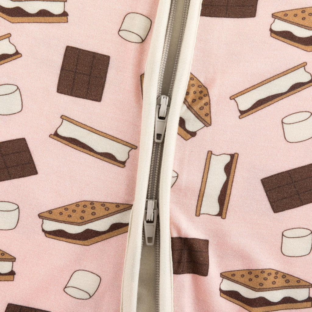 S'more to Love (Romper) - Pink
