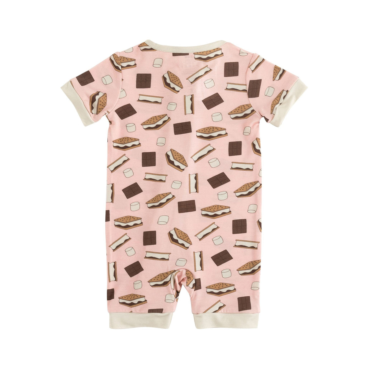 S'more to Love (Romper) - Pink