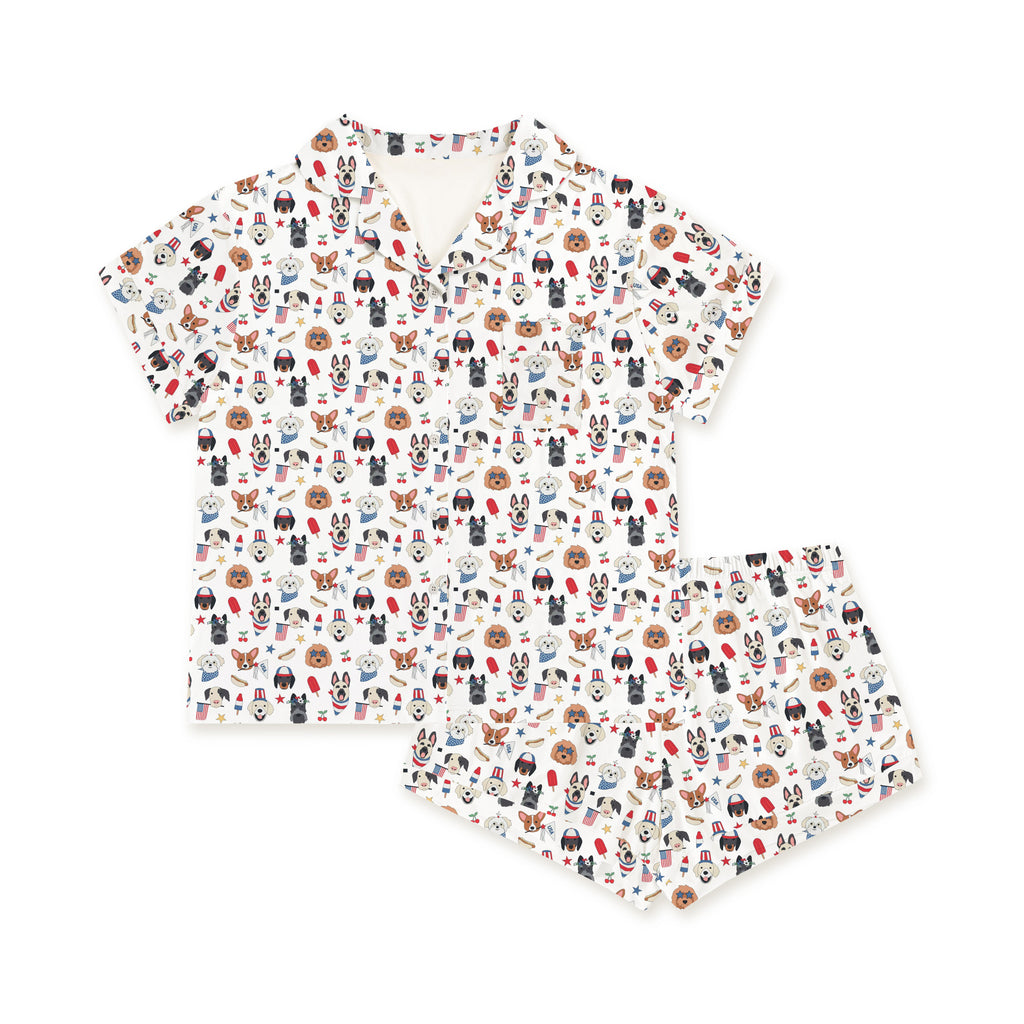Freedom Dogs (Women's Short Sleeve PJ)