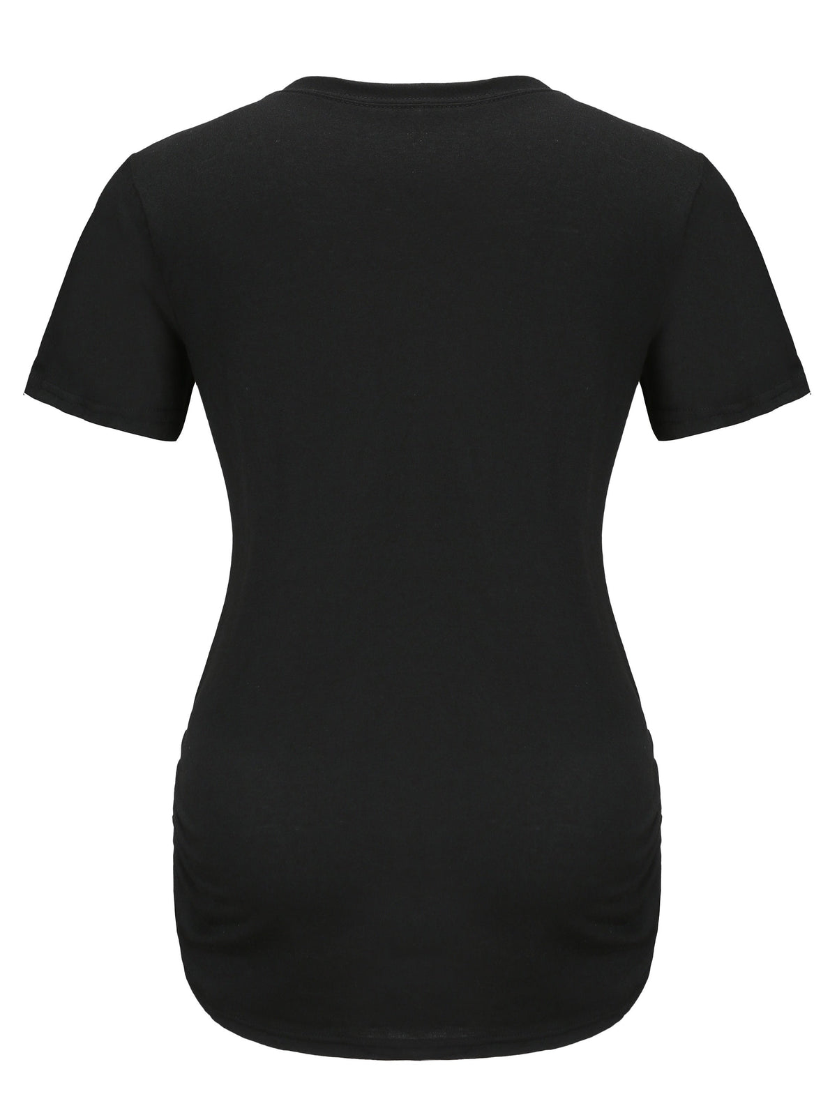 Maternity "Prangry" Print T-Shirt, Comfy Casual Short Sleeve Pregnancy Tee, Humorous Text Graphic